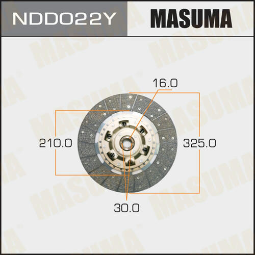 Диск сцепления Masuma, NDD022Y