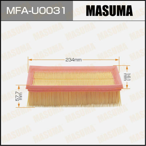 Фильтр воздушный Masuma, MFA-U0031