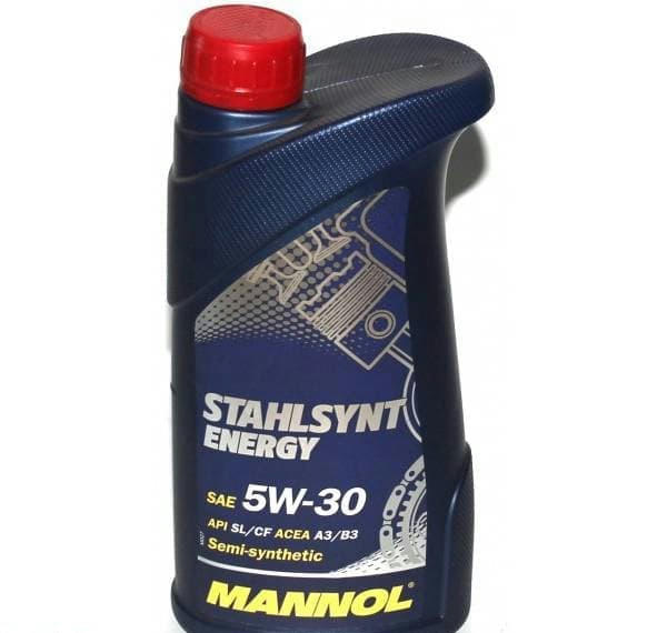 Масло MANNOL Stahlsynt Energy 5W30 моторное полусинтетическое 1л
