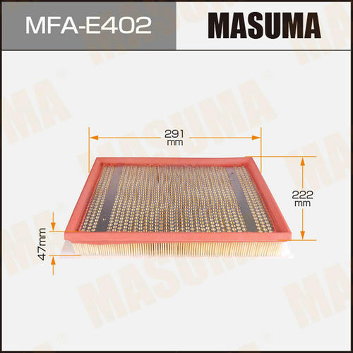 Фильтр воздушный Masuma, MFA-E402