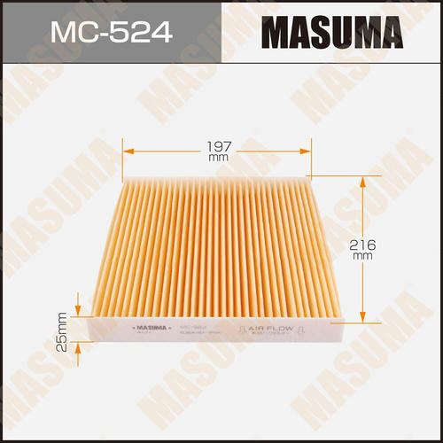 Фильтр салонный Masuma, MC-524
