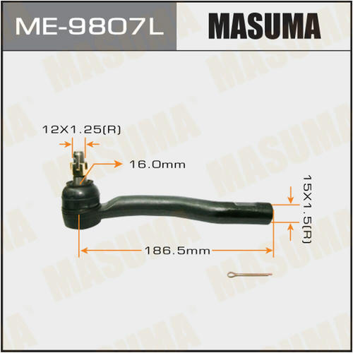 Наконечник рулевой Masuma, ME-9807L