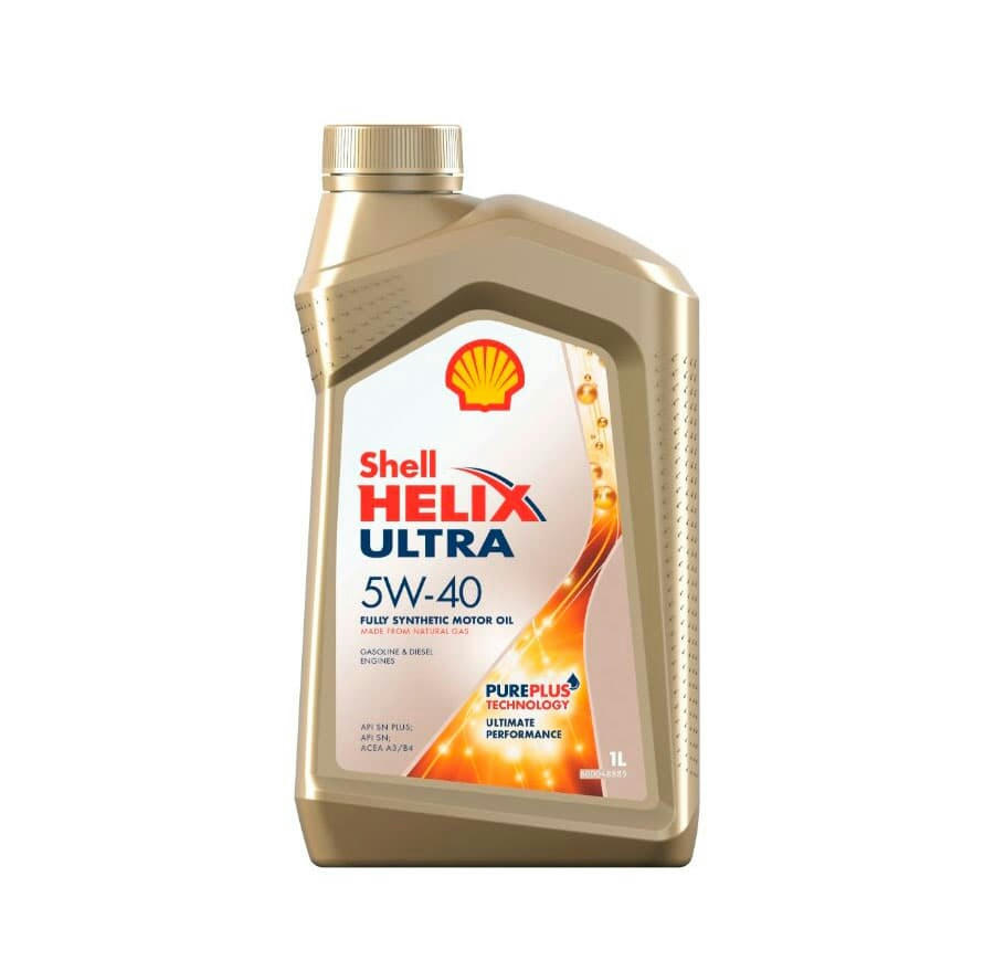 Масло моторное Shell Helix Ultra SN+ 5W40 синтетическое 1л 550051592