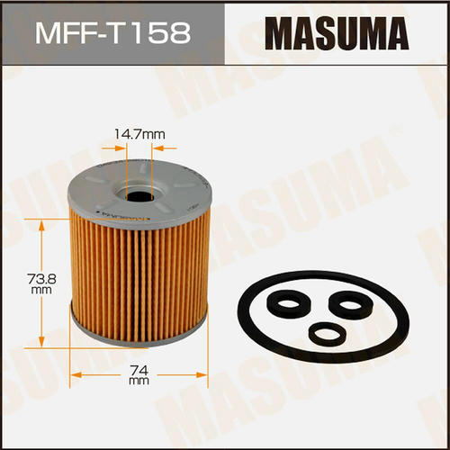 Фильтр топливный Masuma вставка, MFF-T158