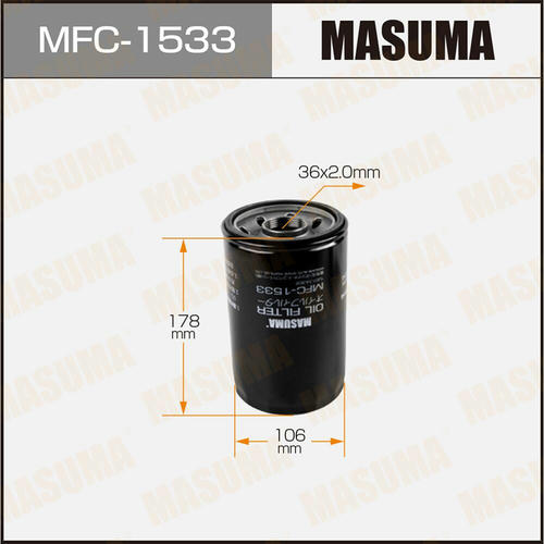 Фильтр масляный Masuma, MFC-1533