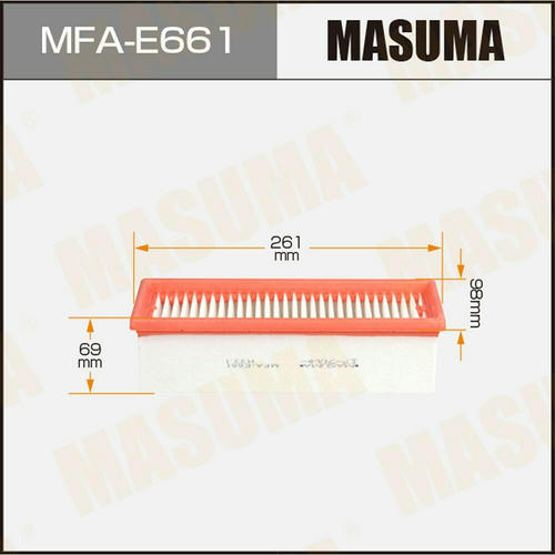 Фильтр воздушный Masuma, MFA-E661