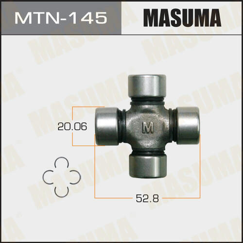 Крестовина вала карданного 20.06x52.8 Masuma, MTN-145