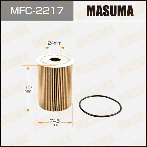 Фильтр масляный Masuma (вставка), MFC-2217