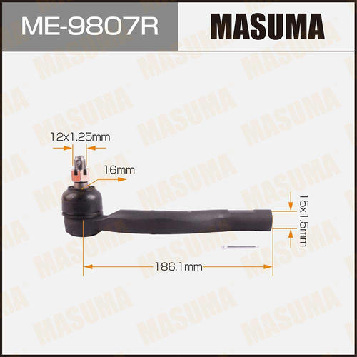 Наконечник рулевой Masuma, ME-9807R