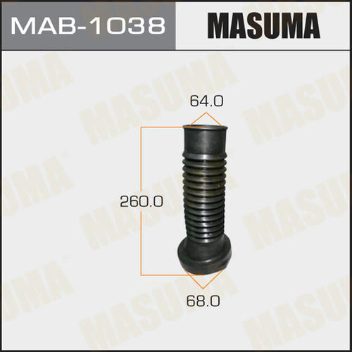 Пыльник амортизатора Masuma (резина), MAB-1038