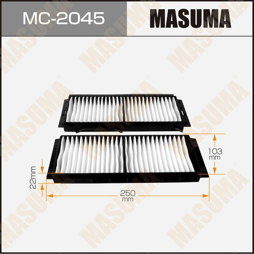 Фильтр салонный Masuma, MC-2045