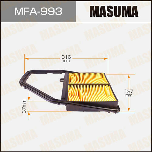 Фильтр воздушный Masuma, MFA-993