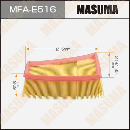 Фильтр воздушный Masuma, MFA-E516