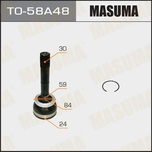 ШРУС наружный Masuma , TO-58A48