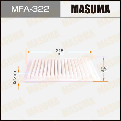 Фильтр воздушный Masuma, MFA-322