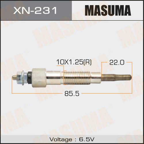 Свеча накаливания Masuma, XN-231