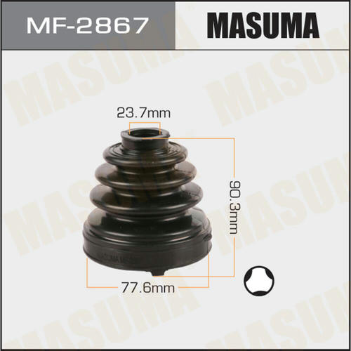 Пыльник ШРУСа Masuma (резина), MF-2867