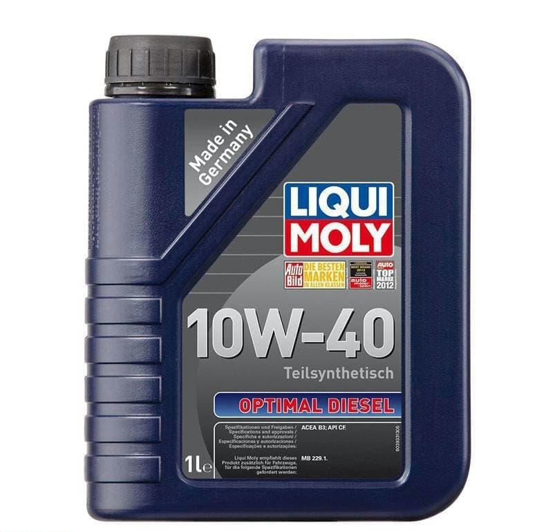 Масло LIQUI MOLY Optimal Diesel 10W40 моторное полусинтетическое 1л артикул 3933