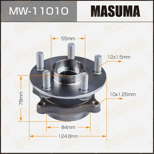 Ступичный узел Masuma, MW-11010