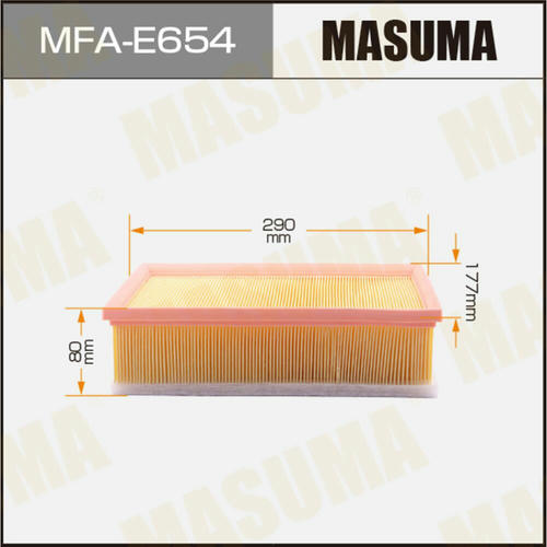 Фильтр воздушный Masuma, MFA-E654