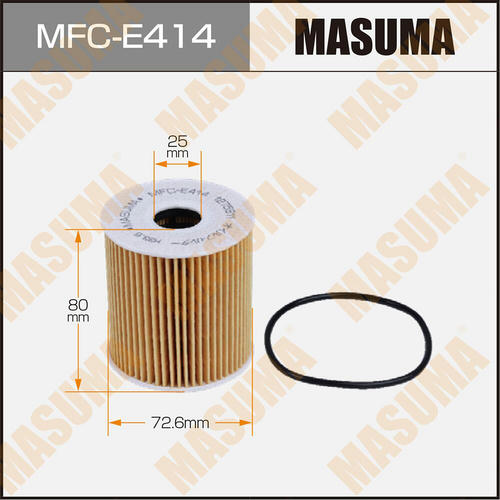 Фильтр масляный Masuma (вставка), MFC-E414