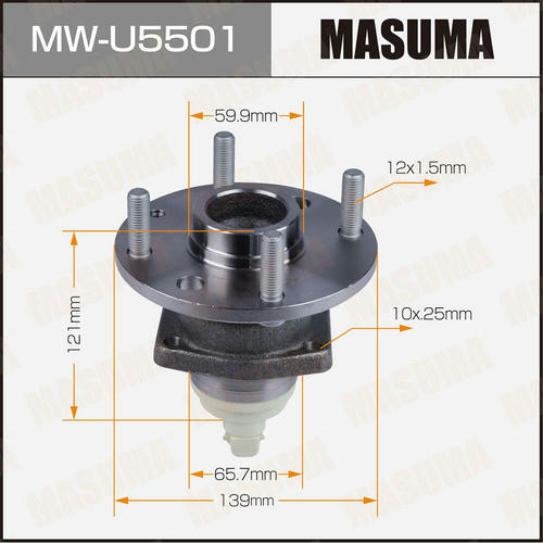 Ступичный узел Masuma, MW-U5501