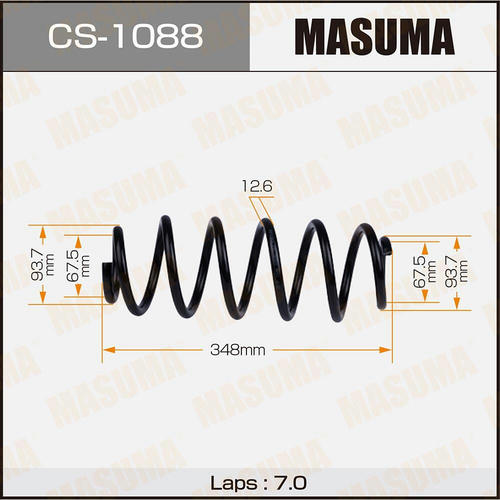 Пружина подвески Masuma, CS-1088
