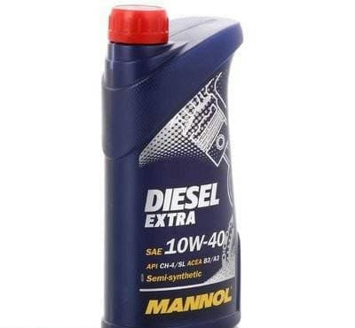 Масло MANNOL Diesel Extra 10W40 моторное полусинтетическое 1л артикул 1105