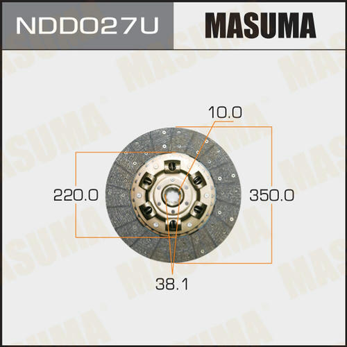 Диск сцепления Masuma, NDD027U