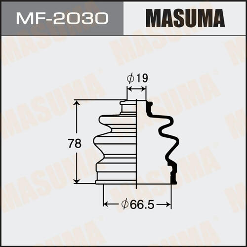 Пыльник ШРУСа Masuma (резина), MF-2030