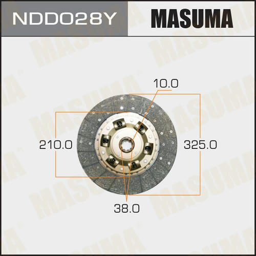 Диск сцепления Masuma, NDD028Y