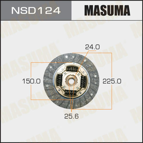 Диск сцепления Masuma, NSD124