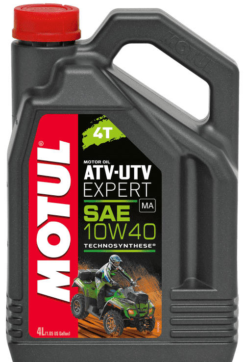 Масло моторное Motul ATV UTV Expert 10W40 полусинтетическое 4л 105939