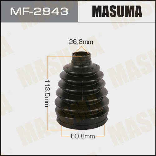 Пыльник ШРУСа MASUMA (пластик), MF-2843
