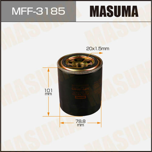 Фильтр топливный Masuma, MFF-3185