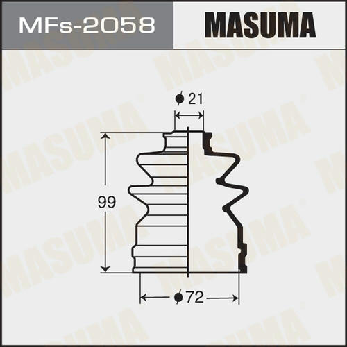 Пыльник ШРУСа Masuma (силикон), MFs-2058