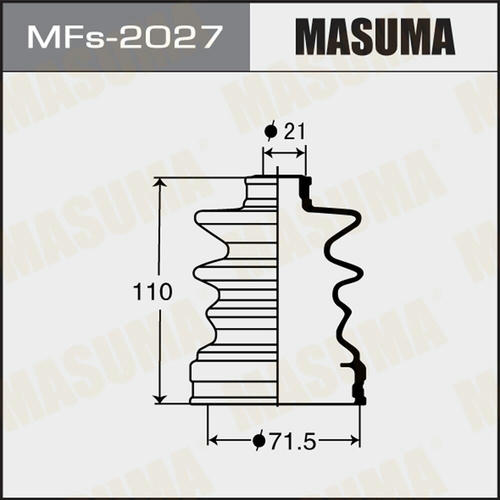 Пыльник ШРУСа Masuma (силикон), MFs-2027