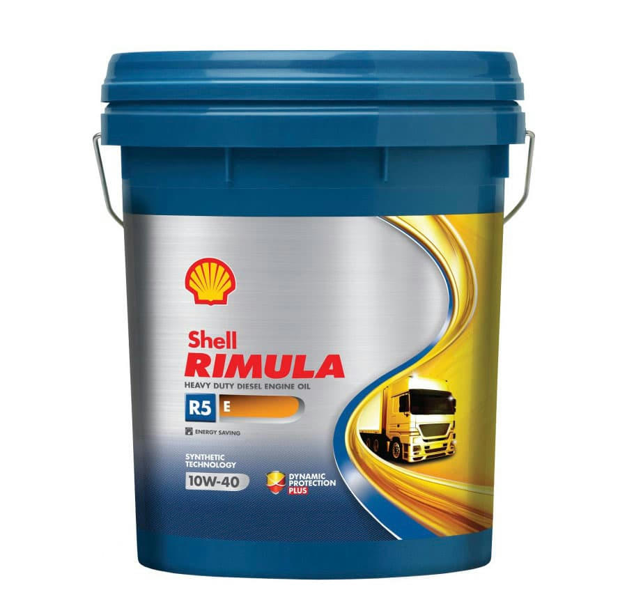 Масло моторное Shell Rimula R5 E 10W40 полусинтетическое 20л 550027381