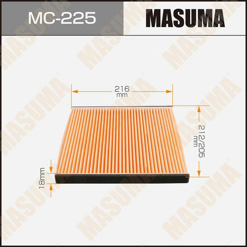 Фильтр салонный Masuma, MC-225