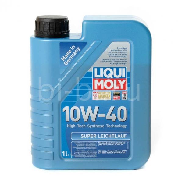 Масло моторное LIQUI MOLY SUPER LEICHTLAUF 10W-40 полусинтетика 1 л 1928