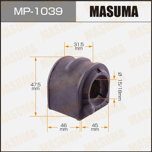 Втулка стабилизатора Masuma, MP-1039