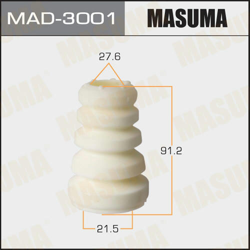 Отбойник амортизатора Masuma, 21.5x27.6x91.2, MAD-3001