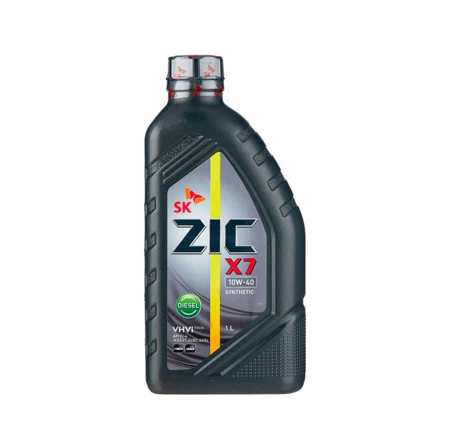 Масло моторное ZIC X7 Diesel 10W40 синтетическое 1л 132607