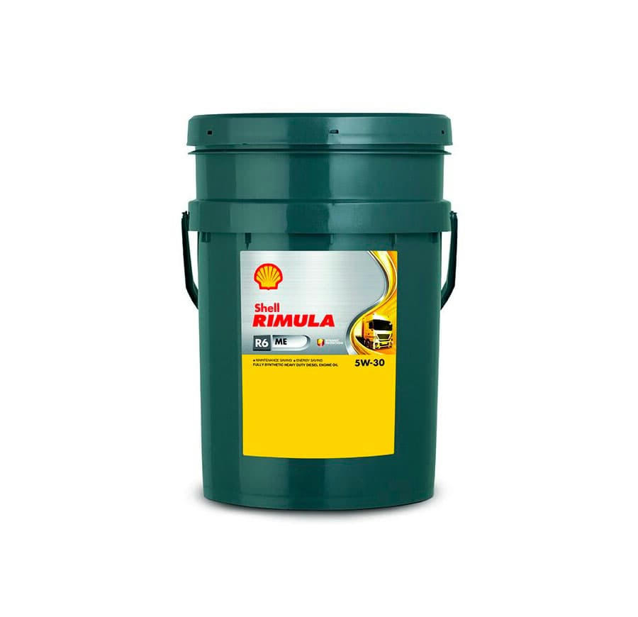 Масло моторное Shell Rimula R6 ME 5W30 синтетическое 20л 550052172