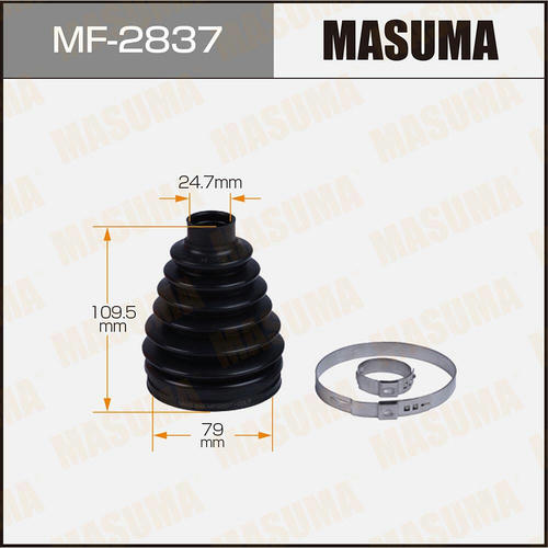 Пыльник ШРУСа MASUMA (пластик), MF-2837