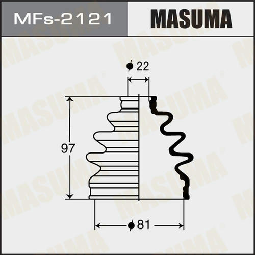 Пыльник ШРУСа Masuma (силикон), MFs-2121