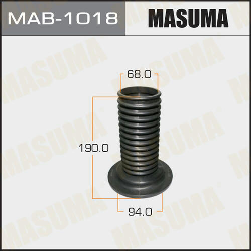 Пыльник амортизатора Masuma (резина), MAB-1018