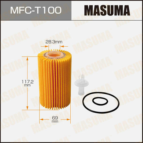 Фильтр масляный Masuma (вставка), MFC-T100