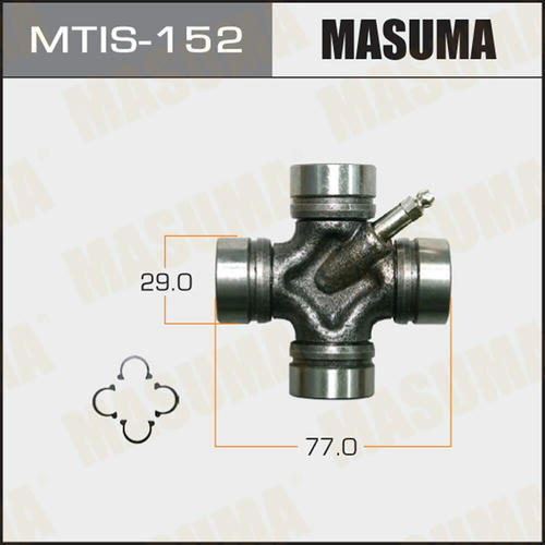 Крестовина вала карданного 29x53 Masuma, MTIS-152