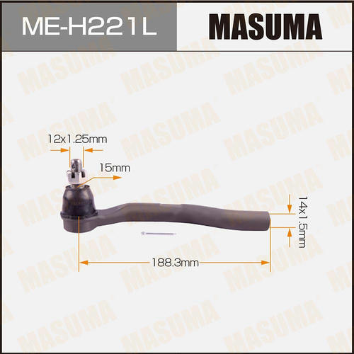 Наконечник рулевой Masuma, ME-H221L